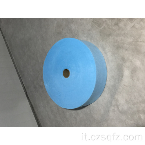 100% PP25GSM panno maschera blu e bianco